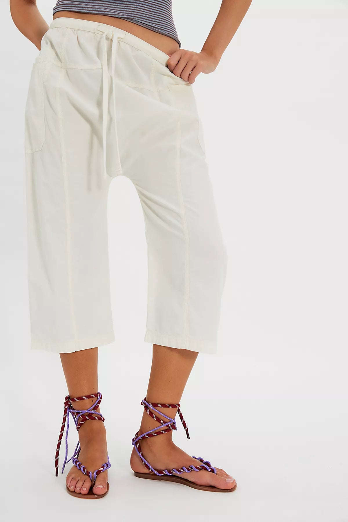 Jeffrey Campbell for Free People Sunset Blvd. Wrap Sandals