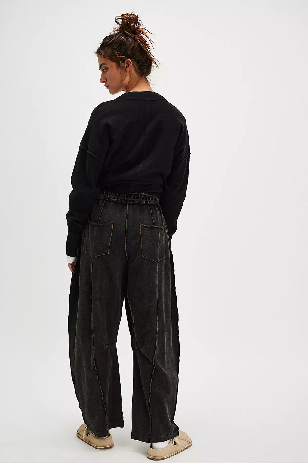 Kaiden Pull-On Barrel Pants