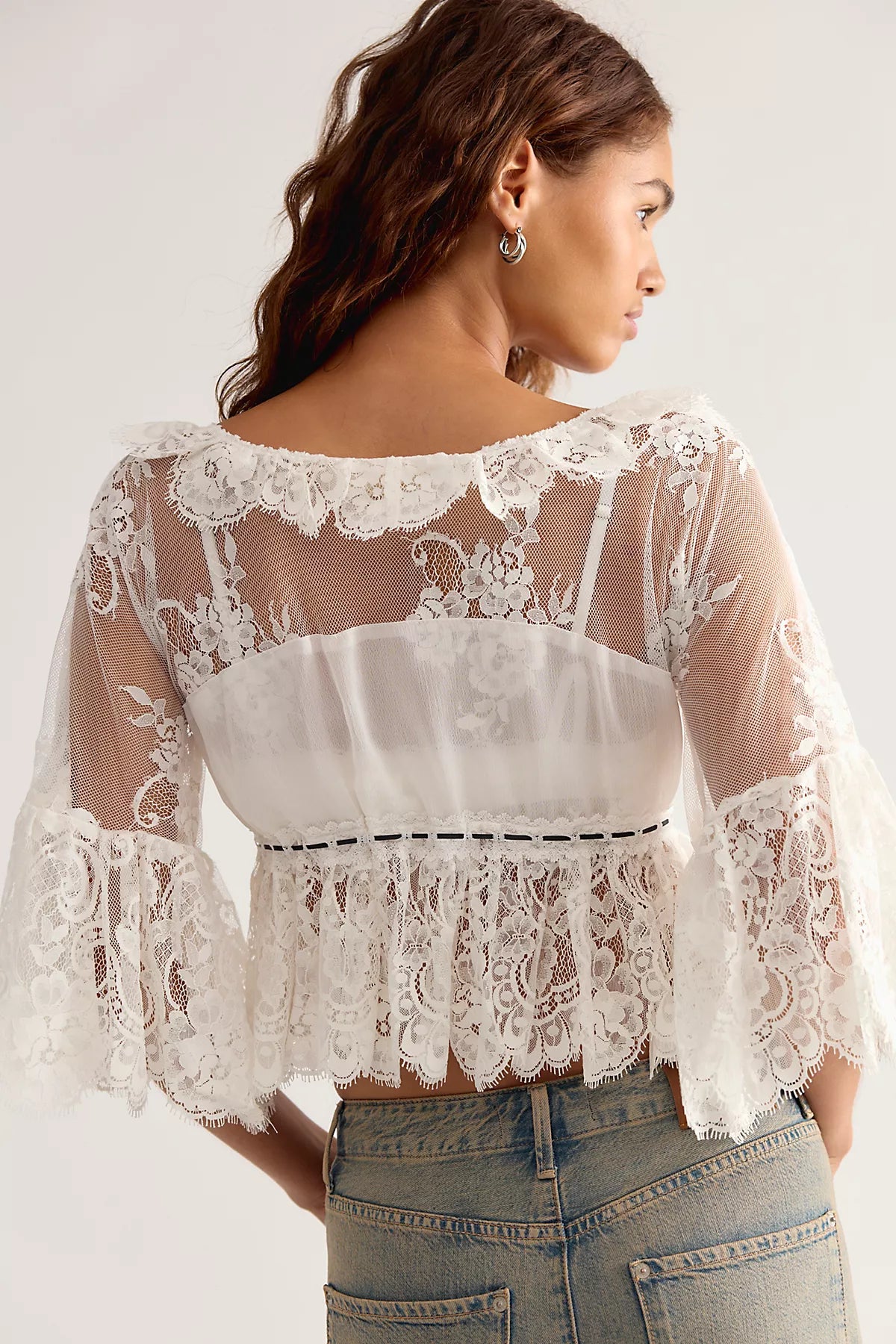 Jen's Pirate Booty Star Anise Lace Blouse