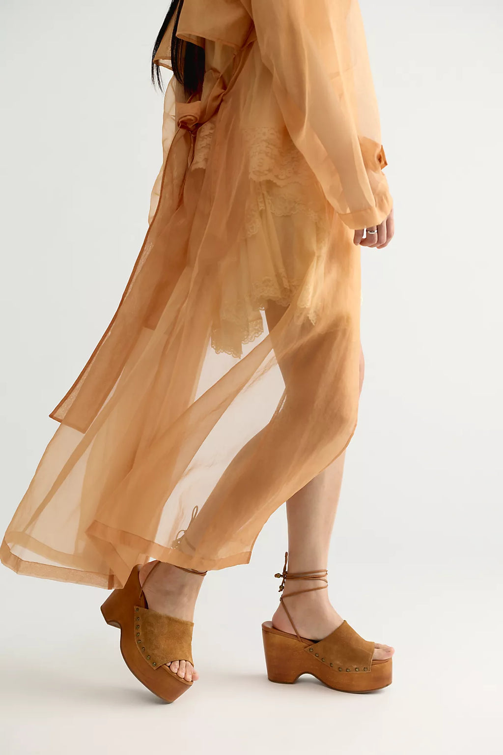 Nigel Preston Organza Trench