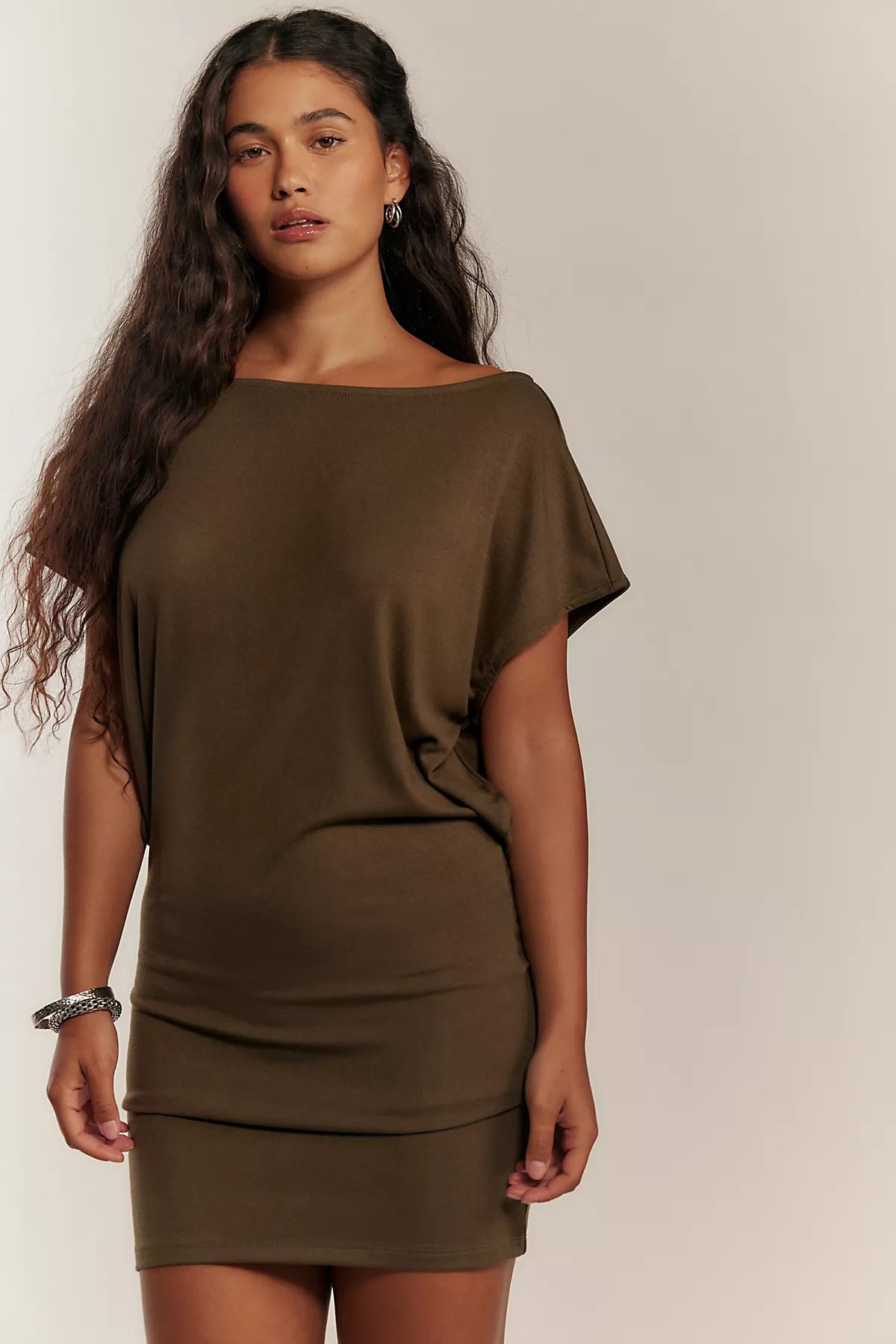 Good Feels Short-Sleeve Mini Dress