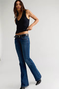 EB Denim Maria Slim Low-Rise Bootcut Jeans