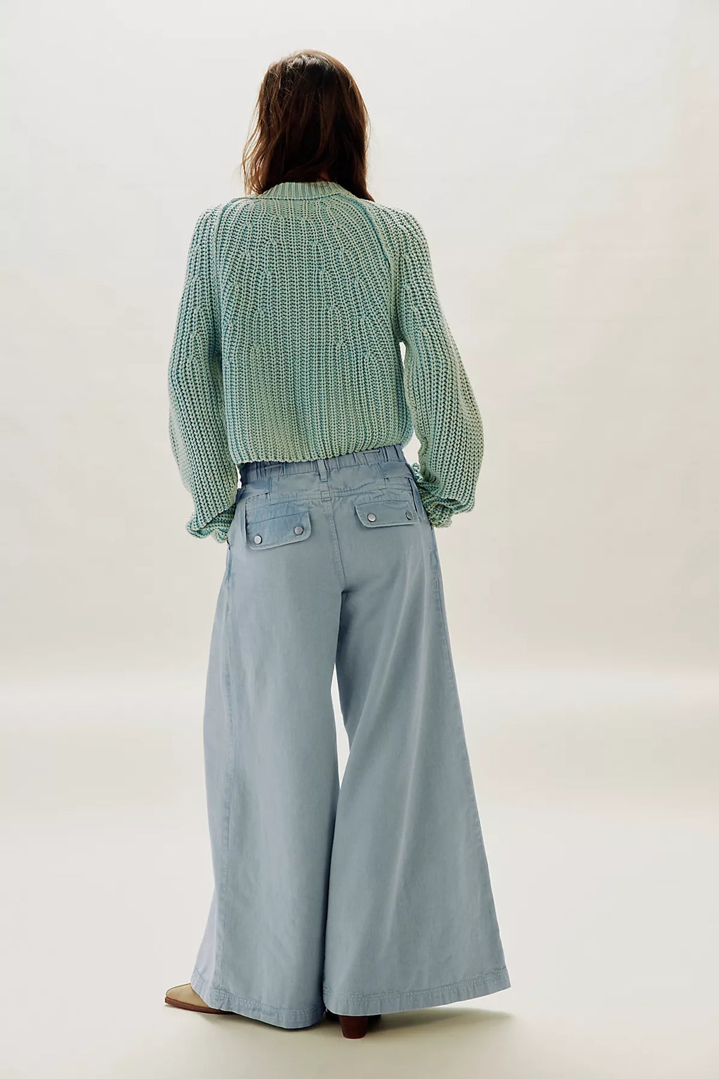 Julien Wide-Leg Chino Trousers