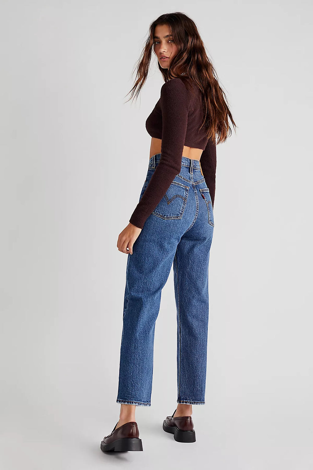 Levi's Ribcage Straight Ankle Jeans