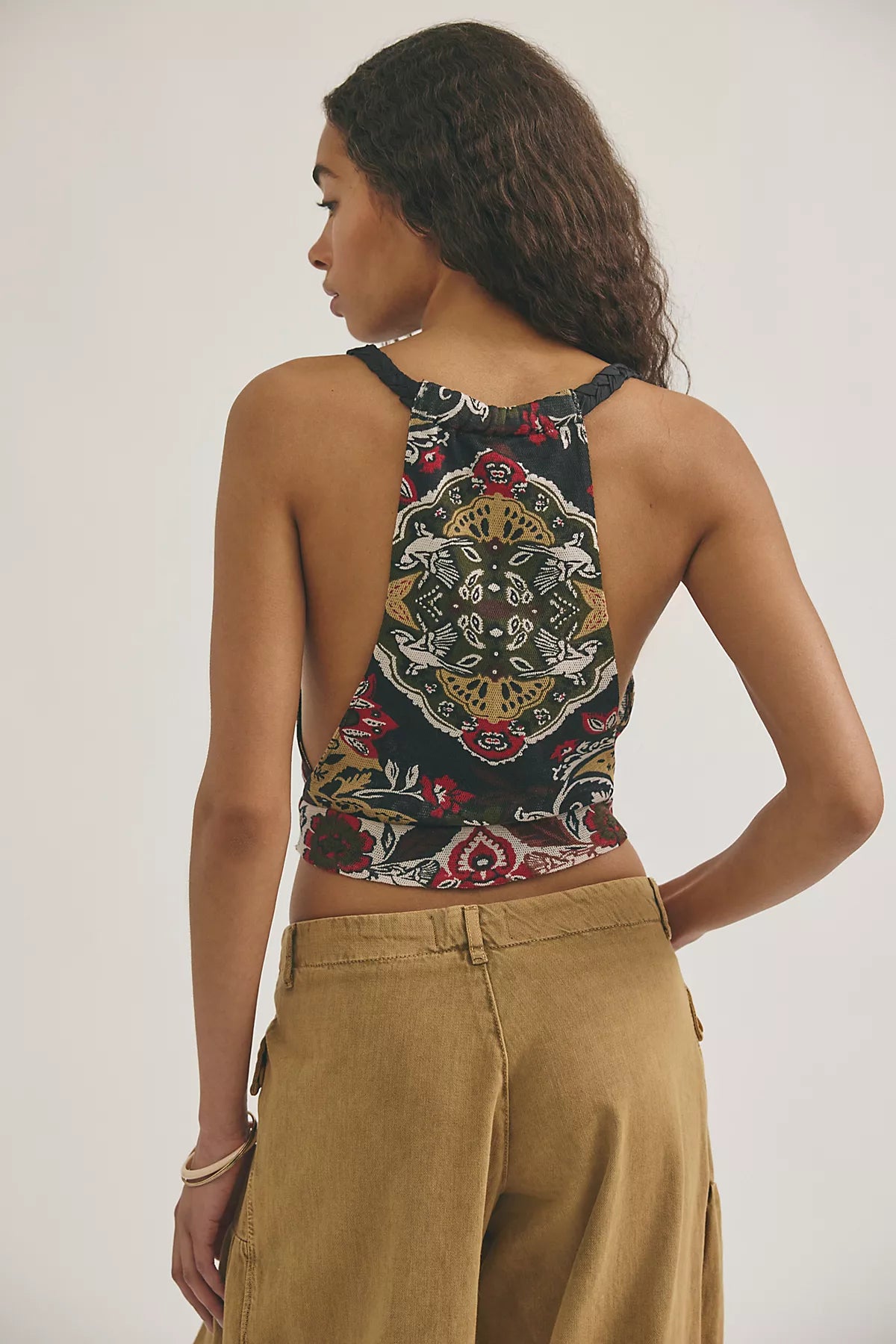 Laila Cowl-Neck Top
