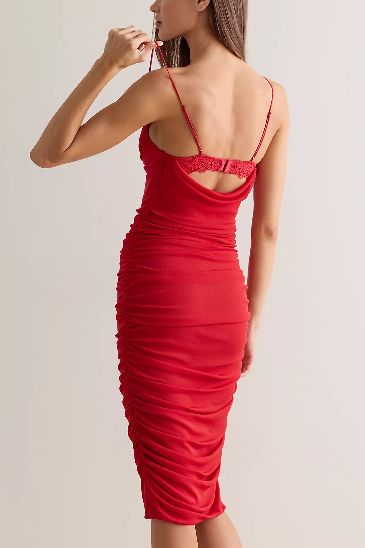 Instant Attraction Midi Slip Dress