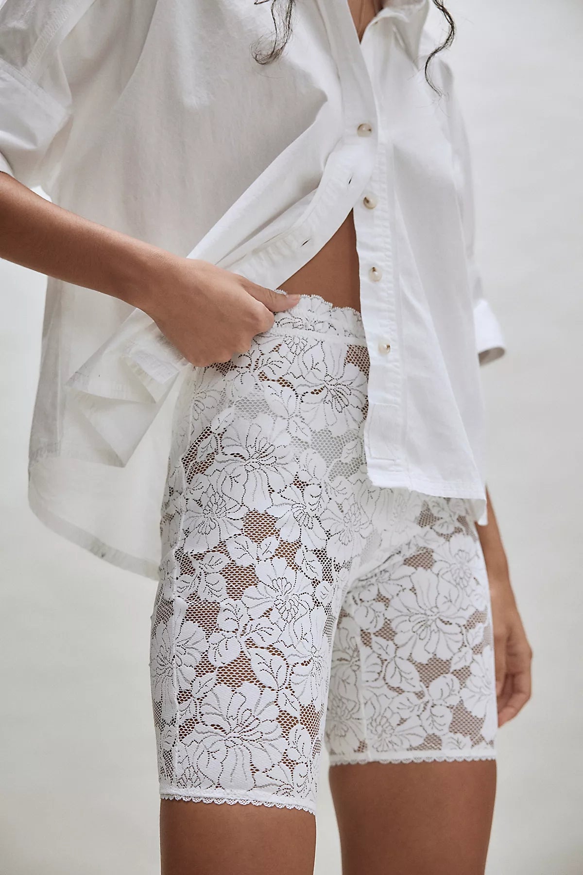 Lace Pursuit Bike Shorts