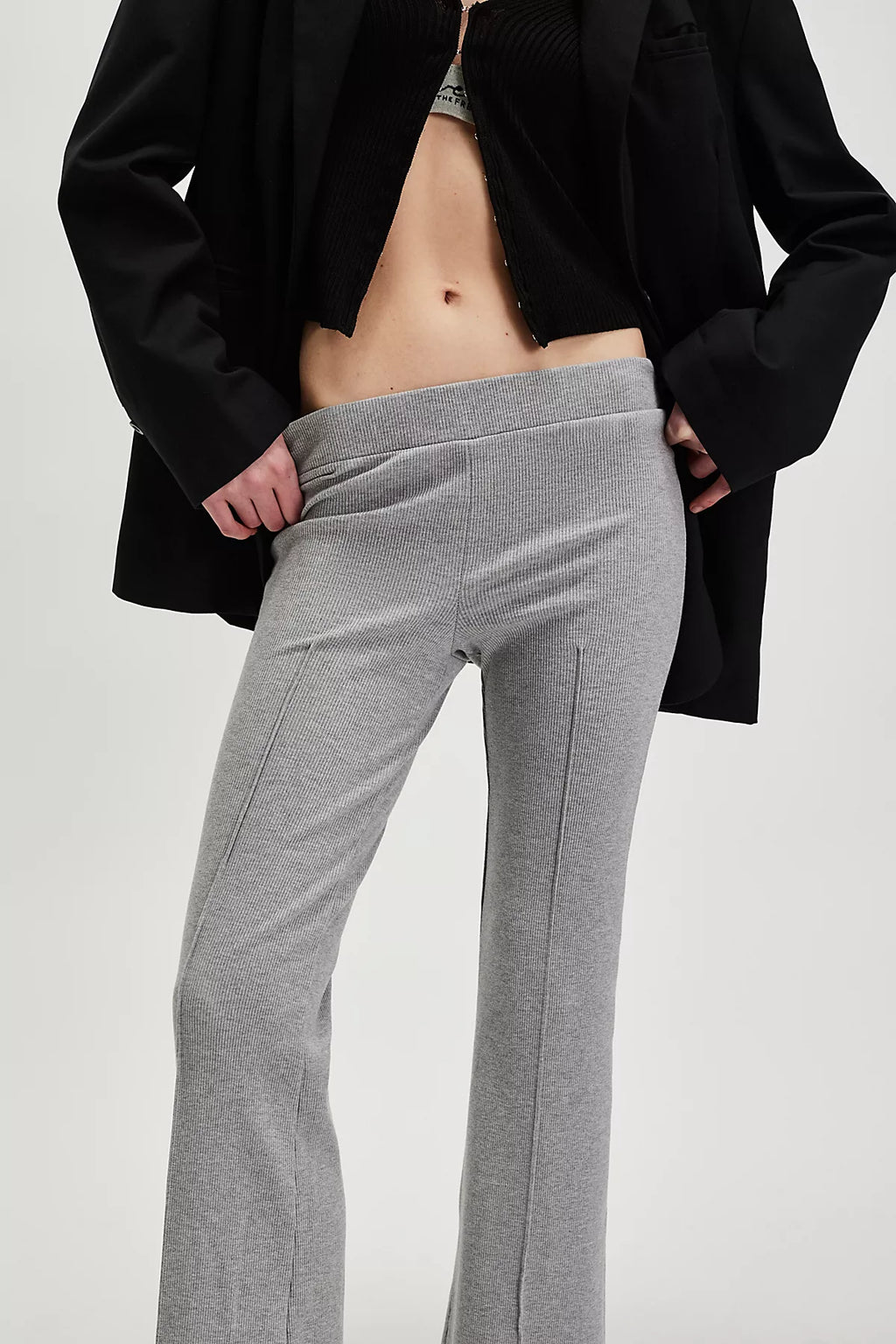 DONNI. The Rib Kick Flare Pants