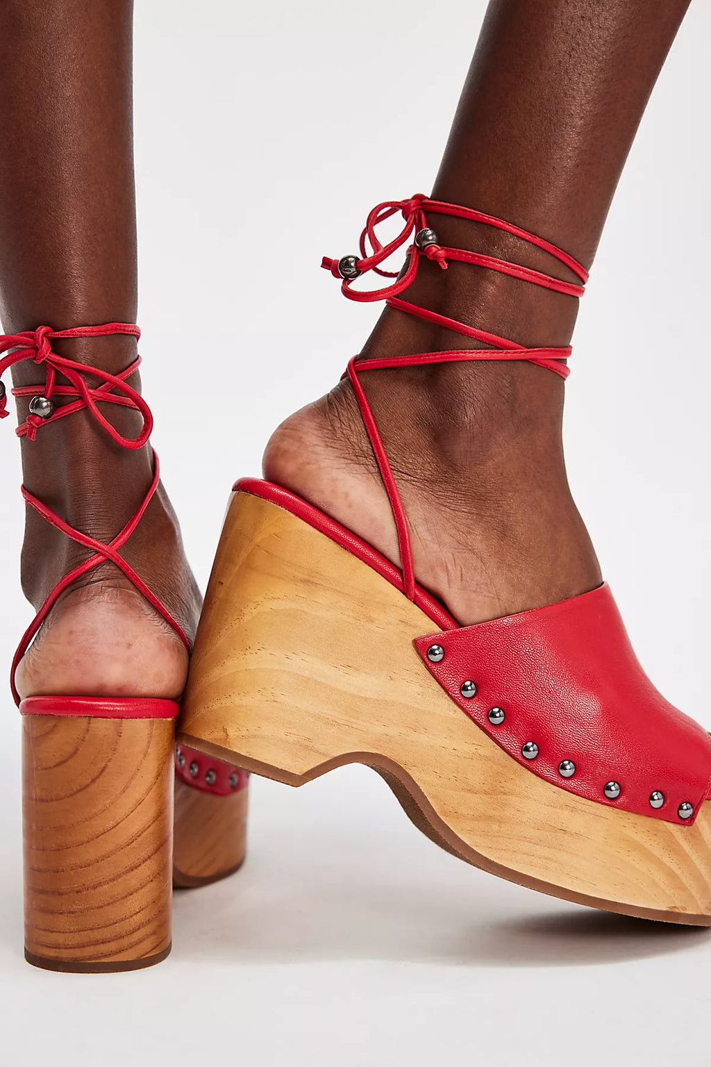 Front Row Wrap Clogs