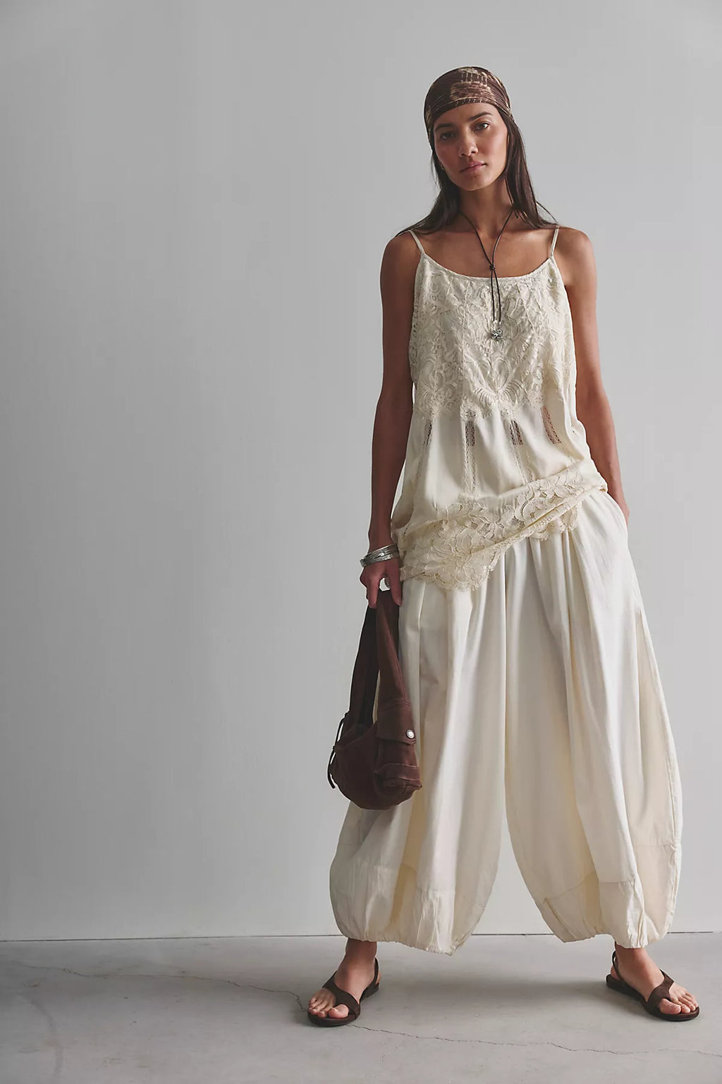 Moonflower Pull-On Balloon Pants