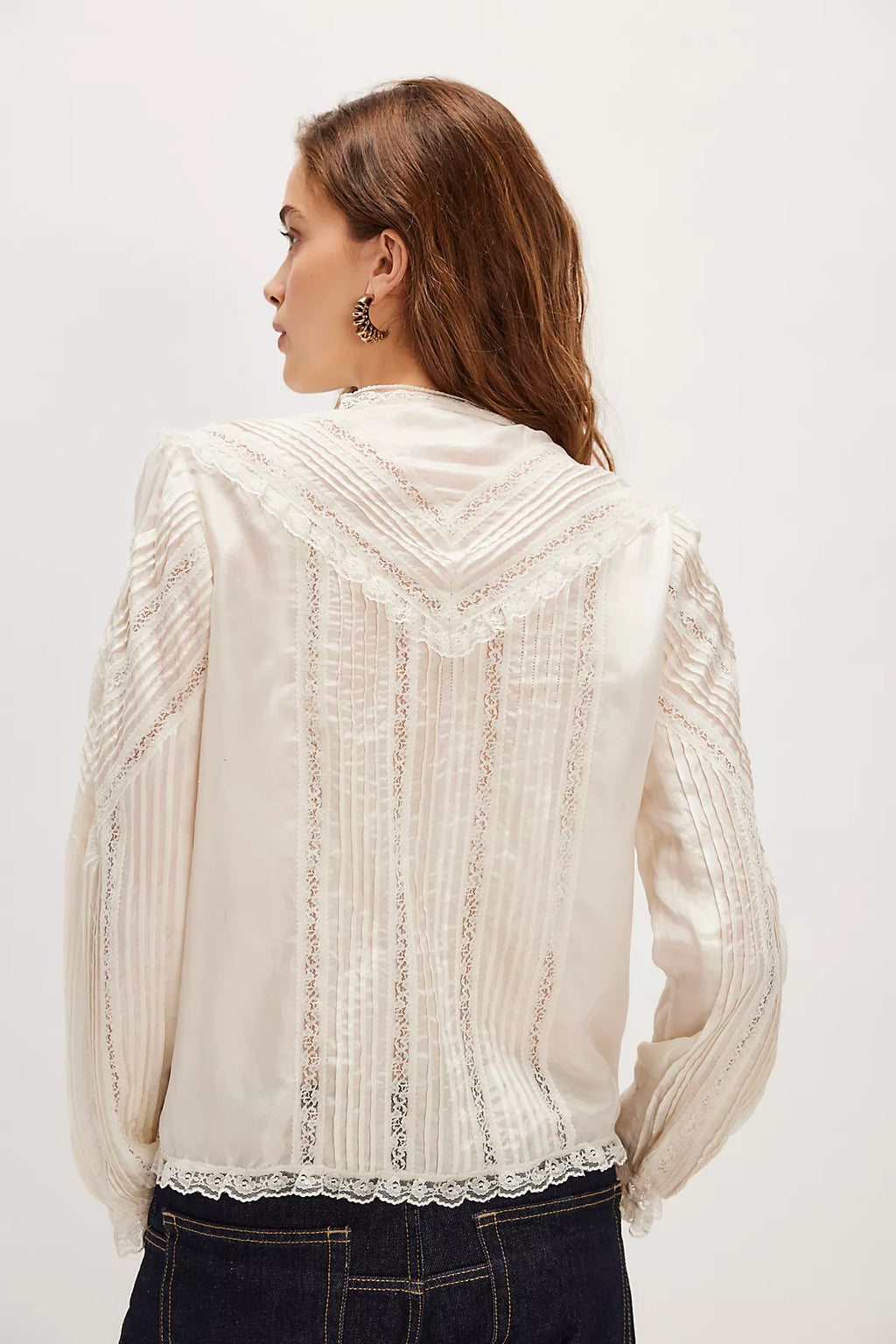 LoveShackFancy Norami Blouse