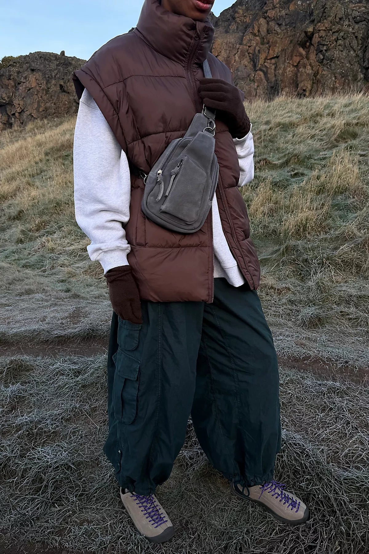 In A Bubble Puffer Vest