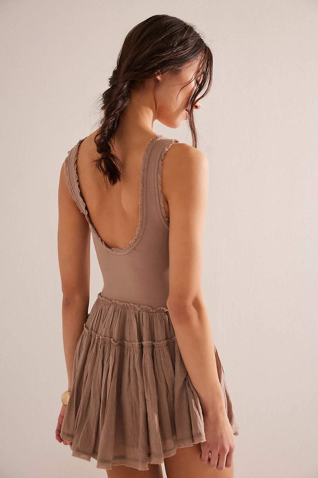 Izi Drop-Waist Mini Dress