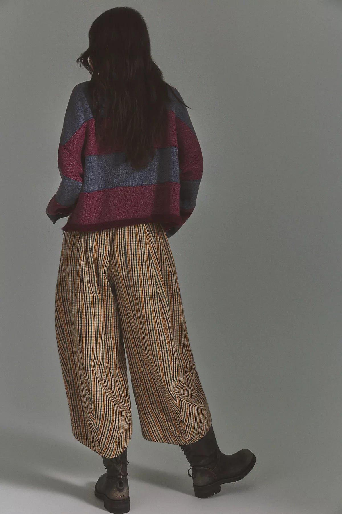 Misty Haze Crop Pull-On Pants