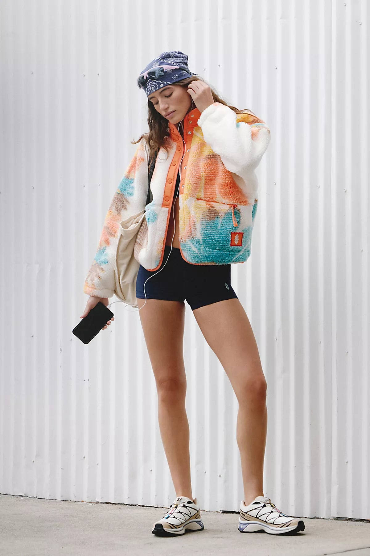 Hit The Slopes Printed Fleece Jacket