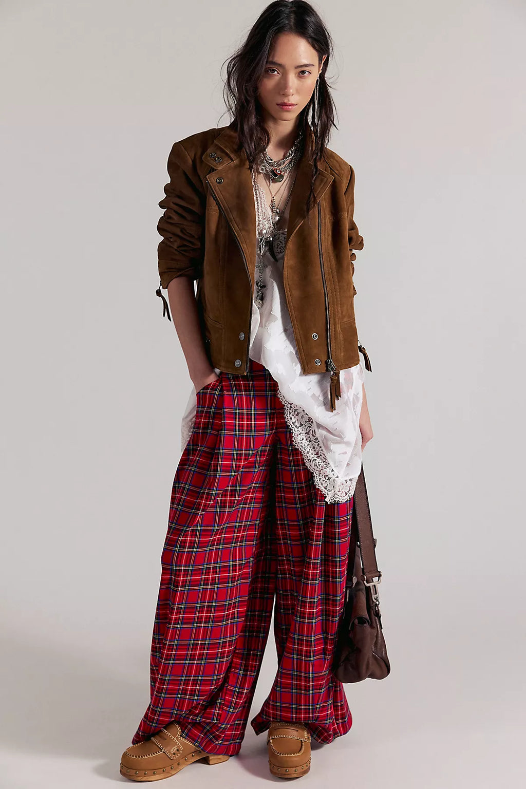 About It Baggy Wide-Leg Trousers