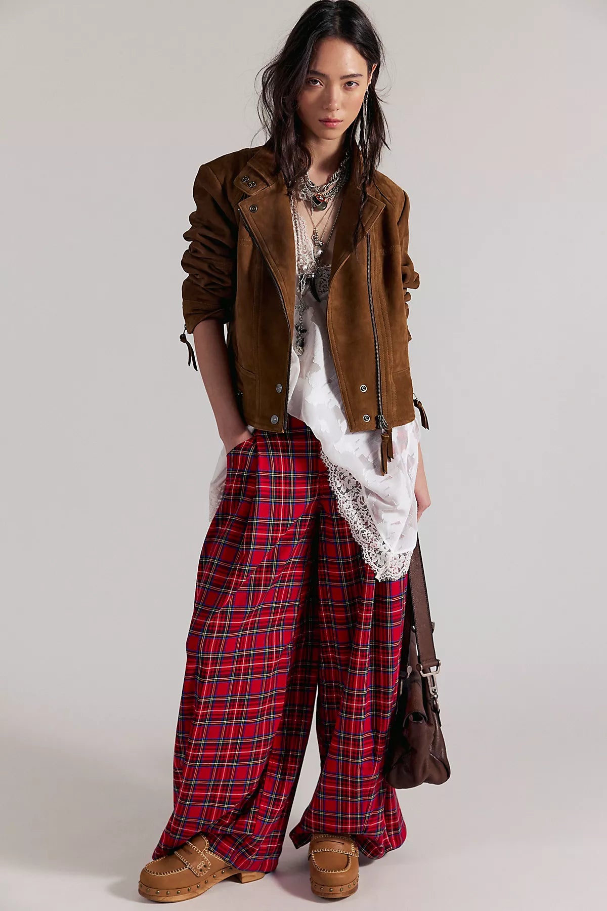 About It Baggy Wide-Leg Trousers