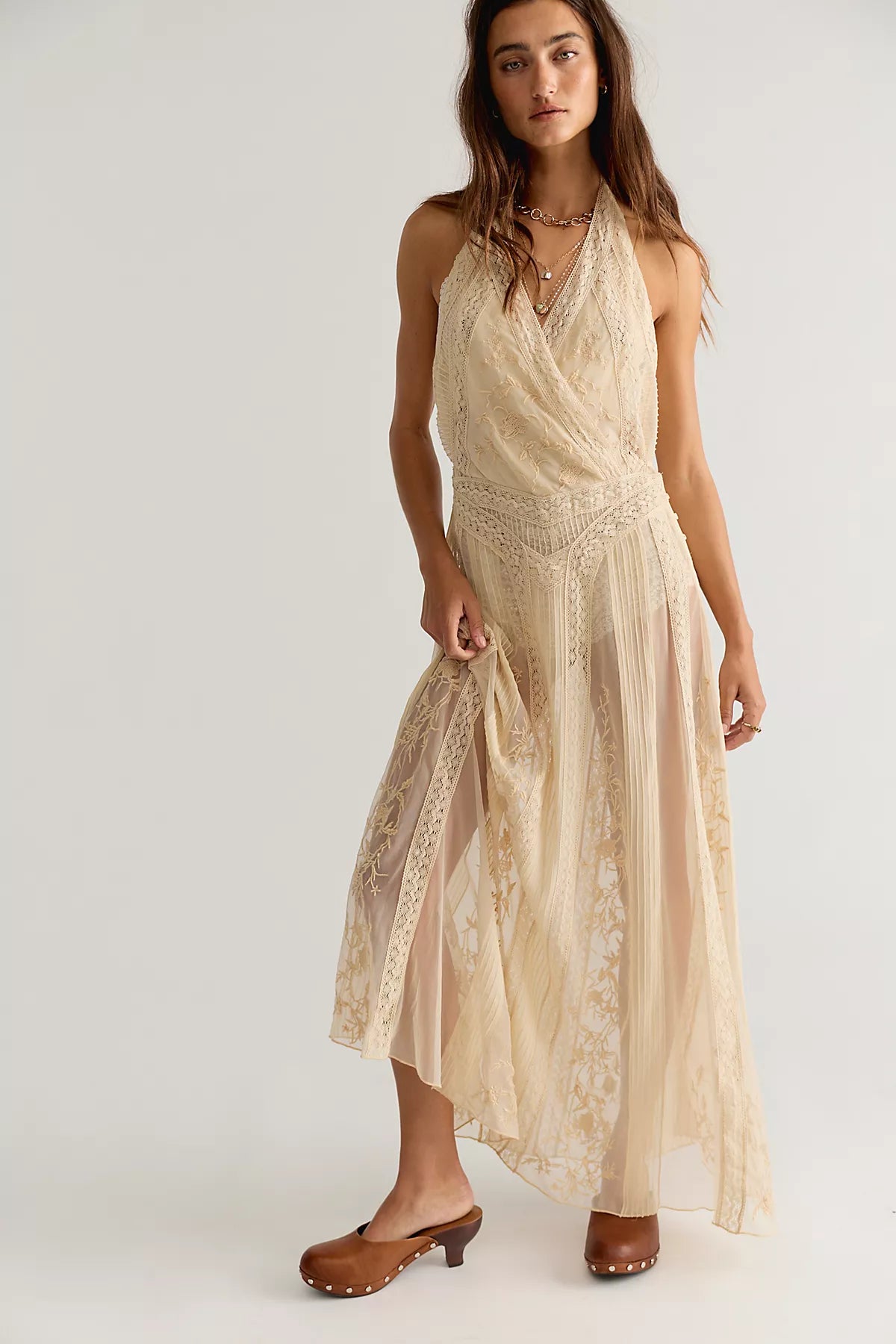 Hard To Get Maxi Slip Dress