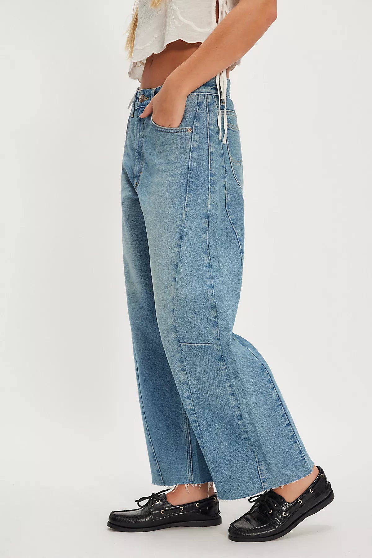 Lee Low-Slung Barrel Rider Jeans