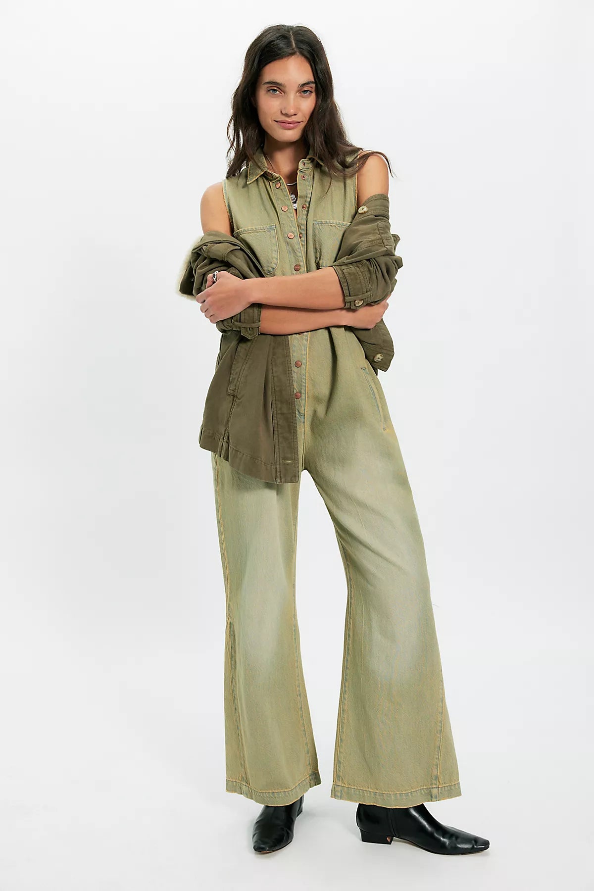 OneTeaspoon Braxton Wide-Leg Jumpsuit