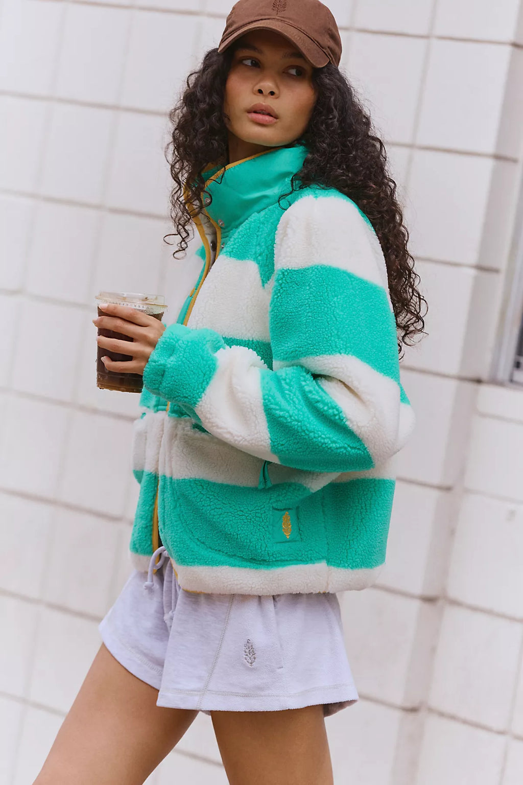 Hit The Slopes Printed Fleece Jacket