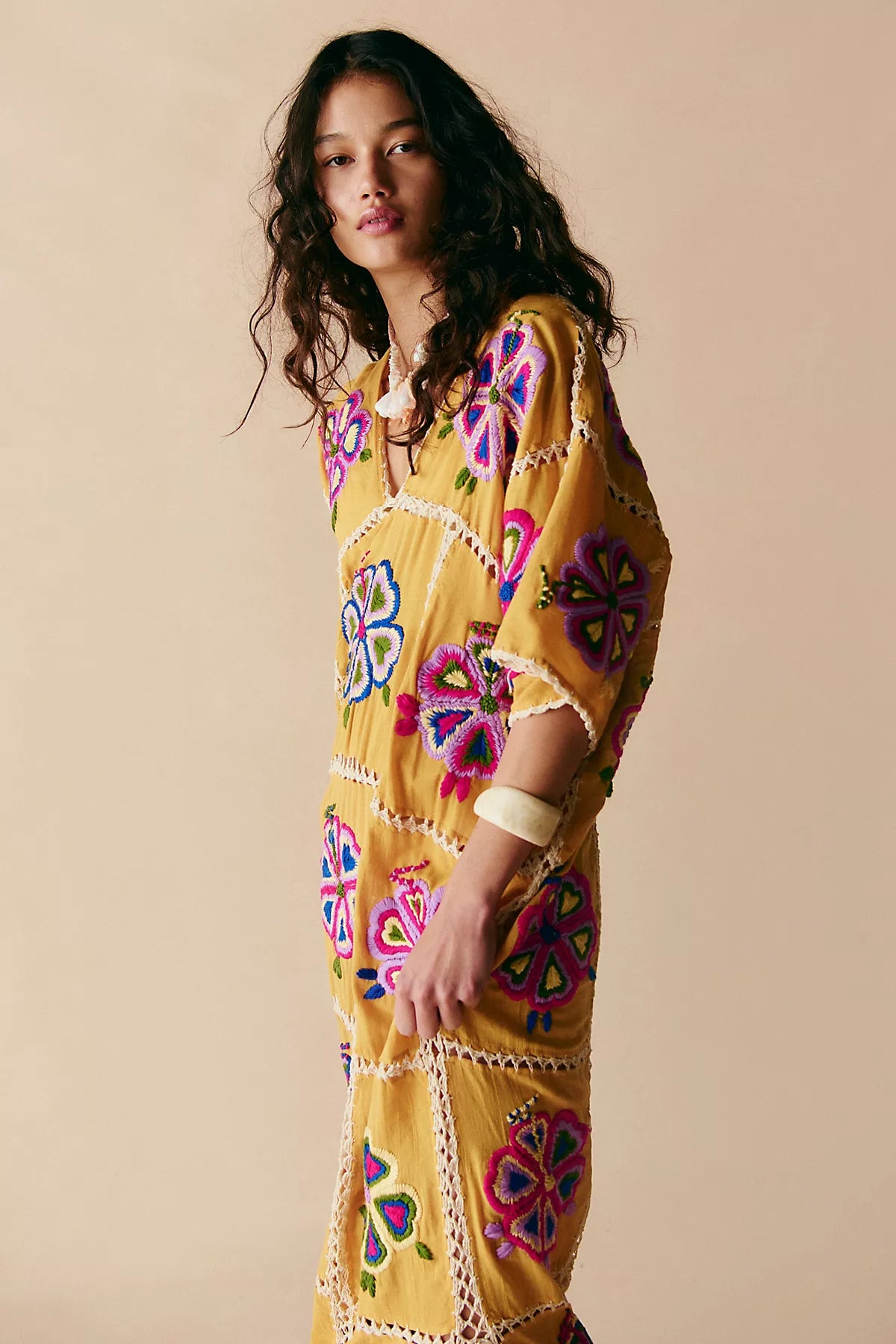Embroidered Josin Kaftan