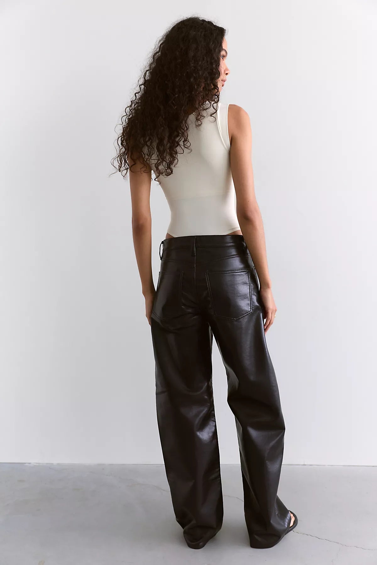 AGOLDE Arc Leather Pants