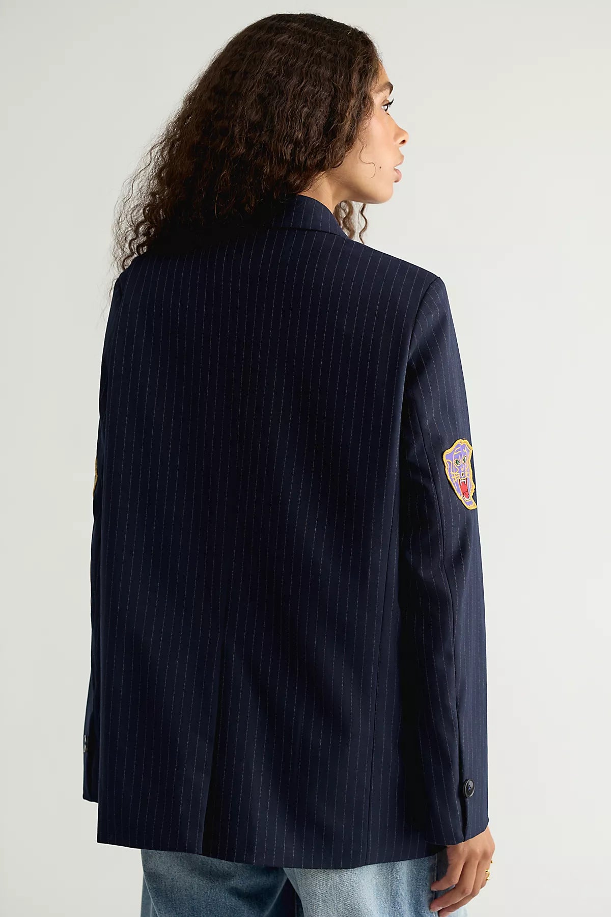 Found Patchwork Blazer