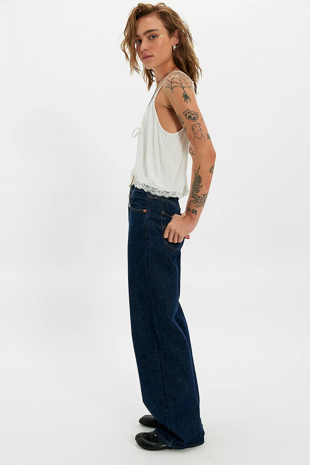 Levi's Ribcage Wide-Leg Jeans