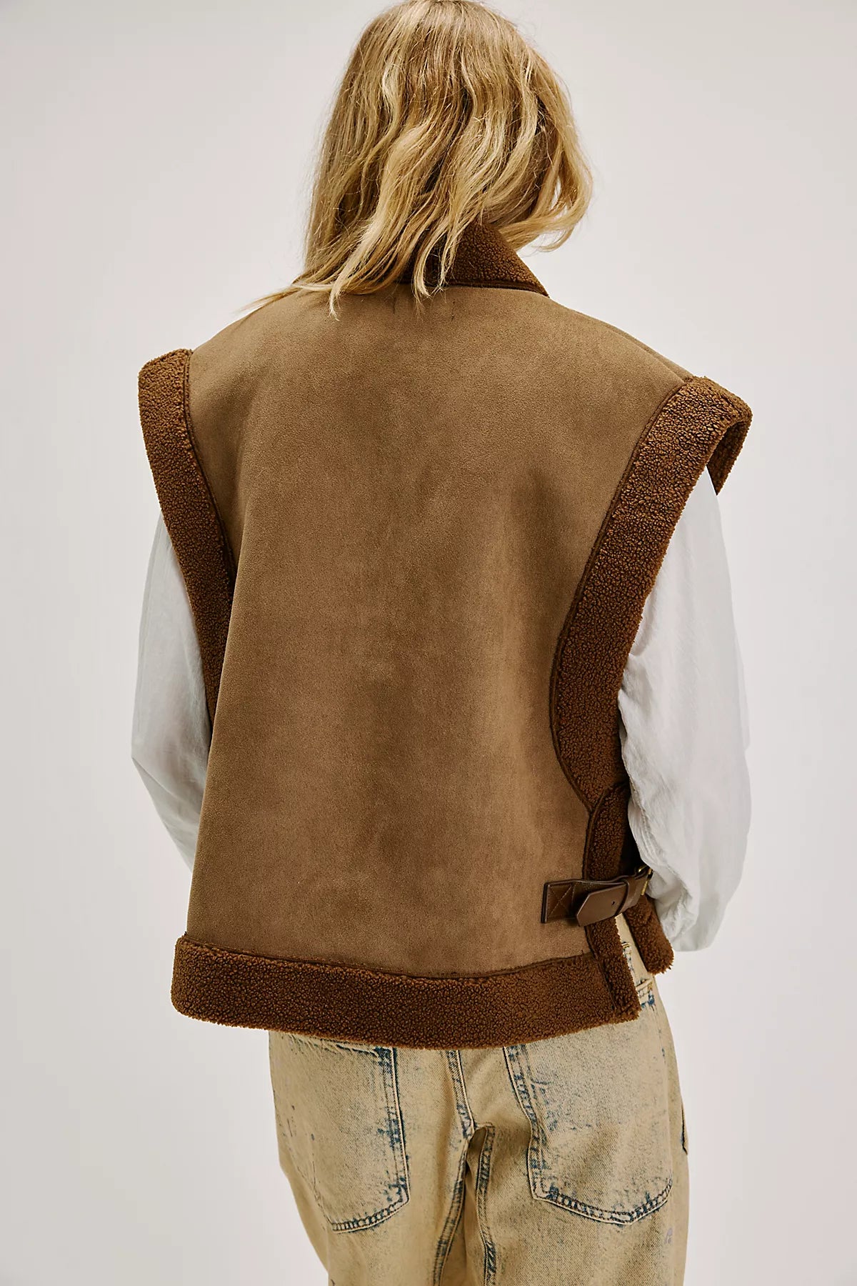 Marianna Vegan Suede Vest