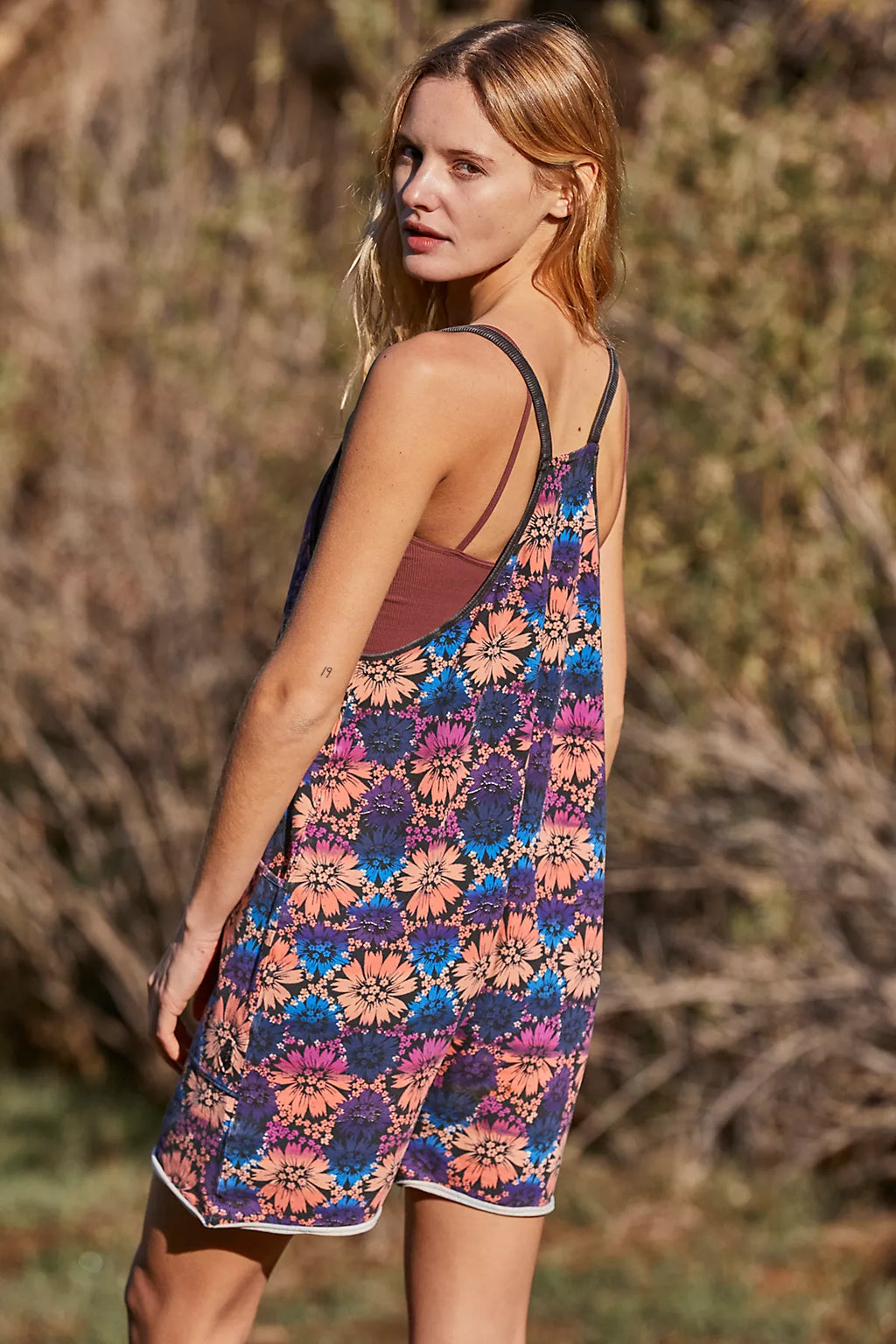 Hot Shot Printed Romper