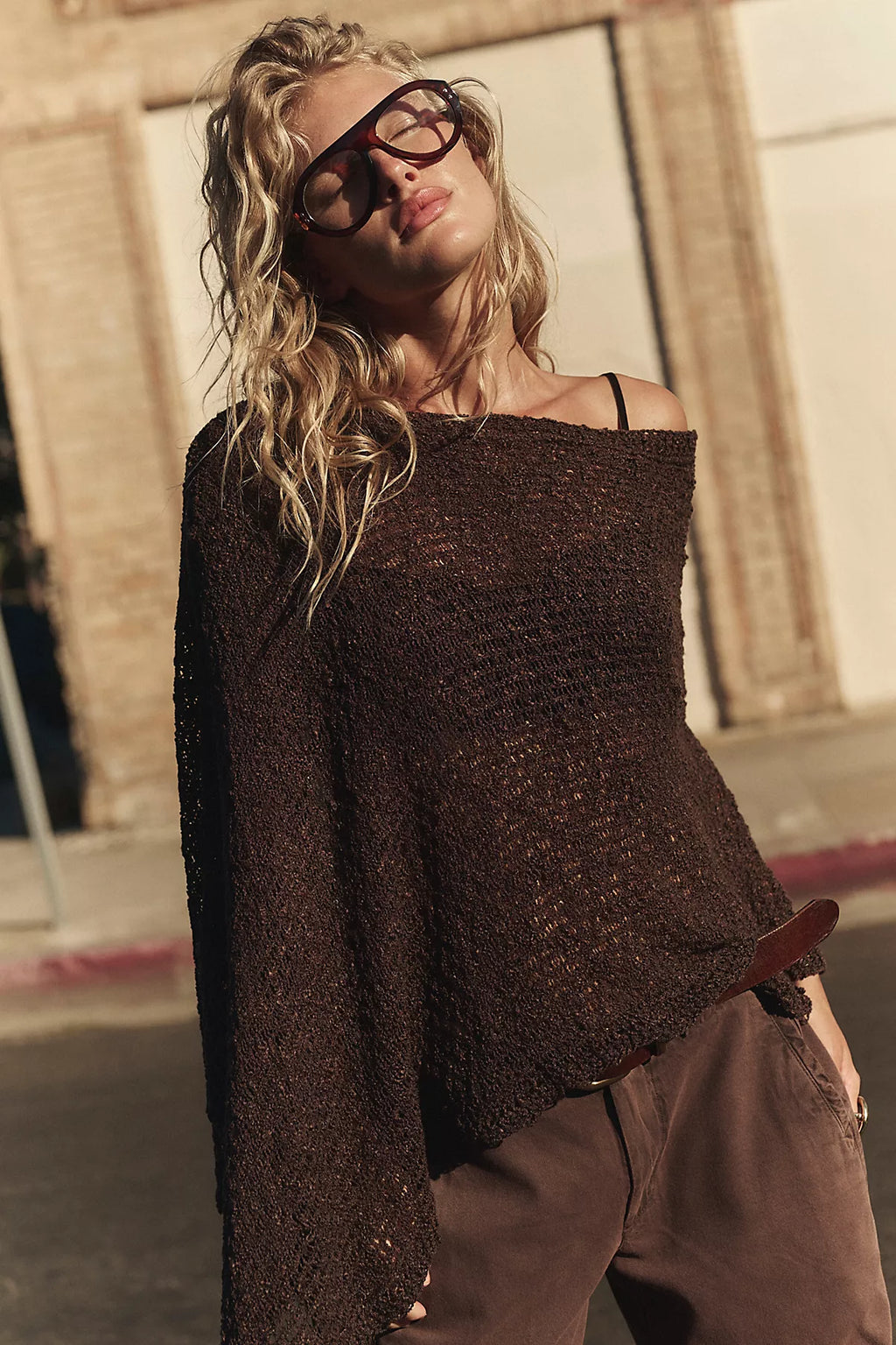 Jade Knit Poncho