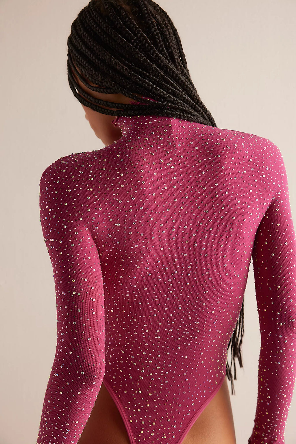 Night Sky Seamless Turtleneck Bodysuit