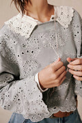 Iris Embroidered Sweatshirt