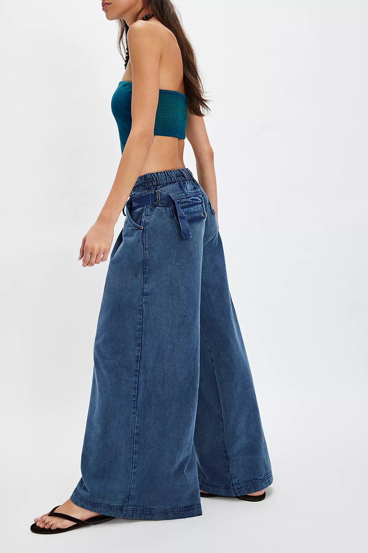 Julien Wide-Leg Chino Trousers