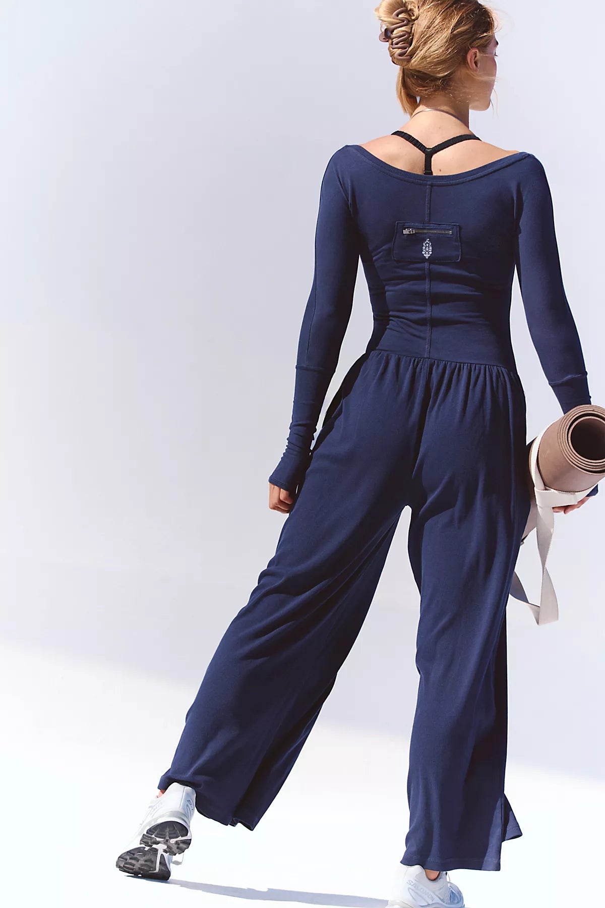 Hot Shot Wide-Leg Onesie