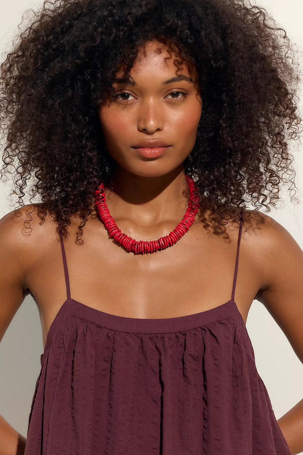 Marisol Textured Cotton Maxi Dress