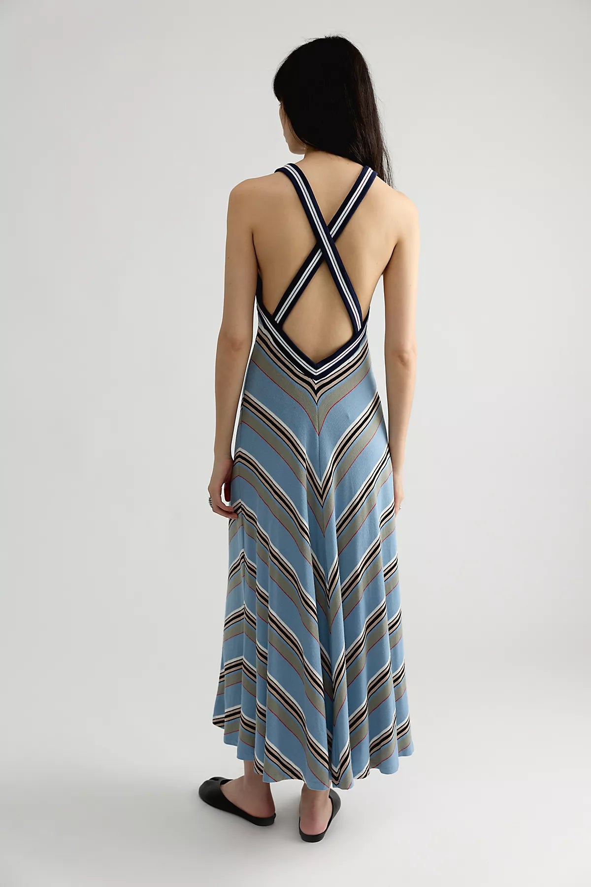 Hallway Haze Maxi Dress