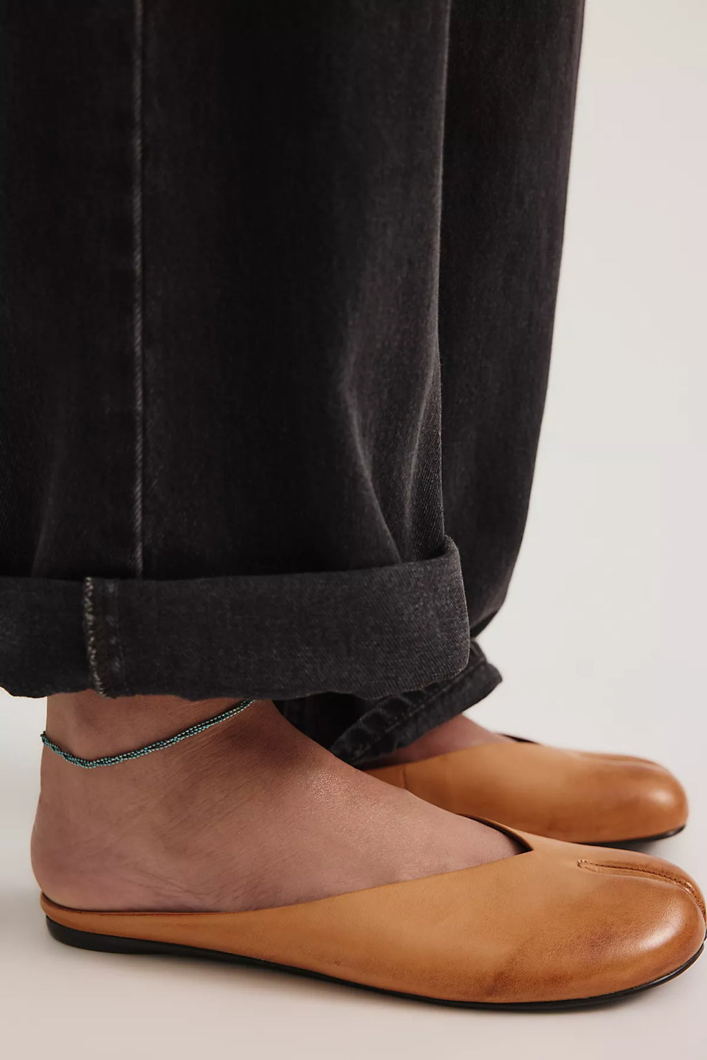 Lights Out Split-Toe Mules