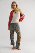 Magnolia Pearl Toby Embroidered Jeans