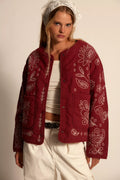 Denim And Bone Bandana Jacket