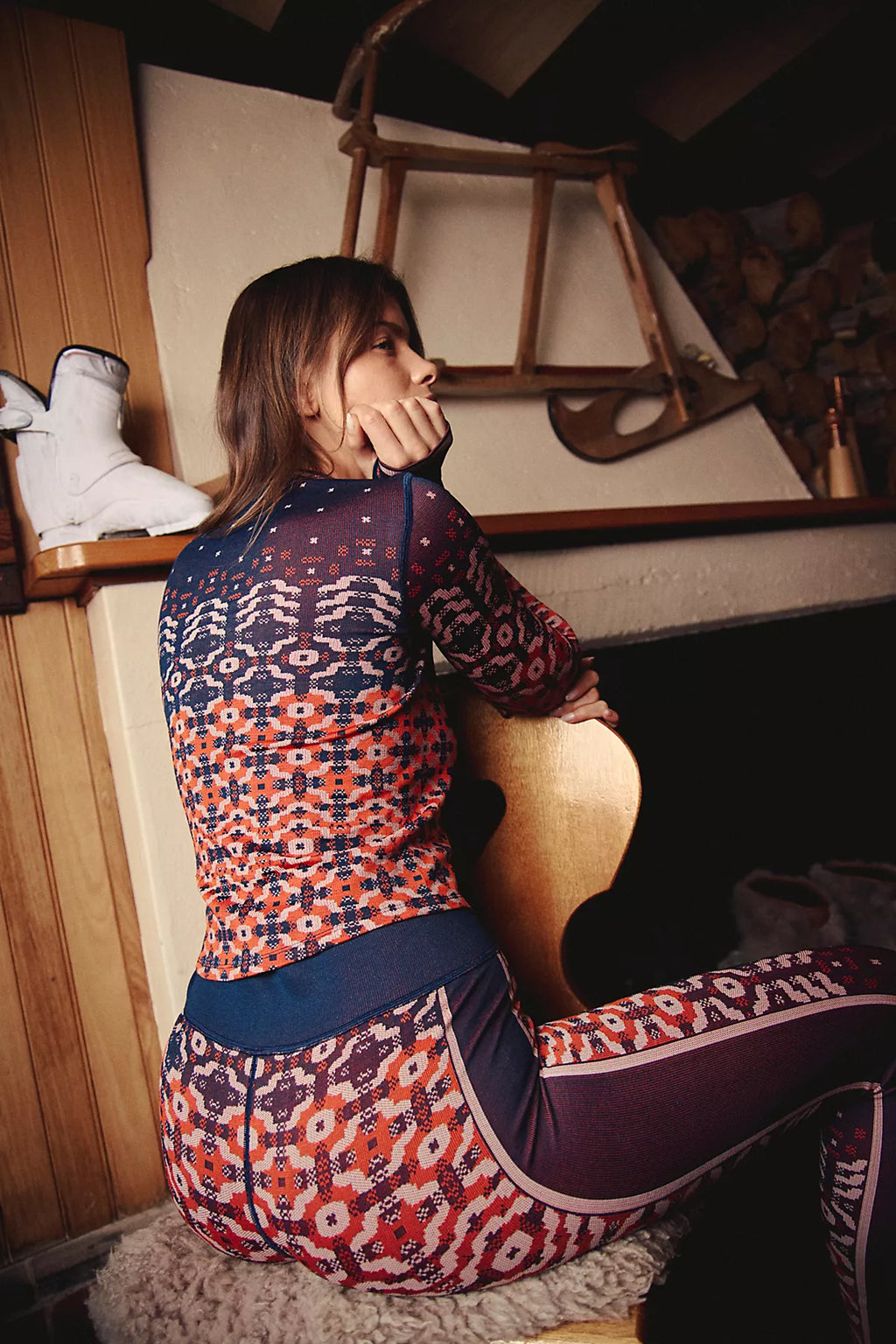 Myoko Jacquard Base Layer