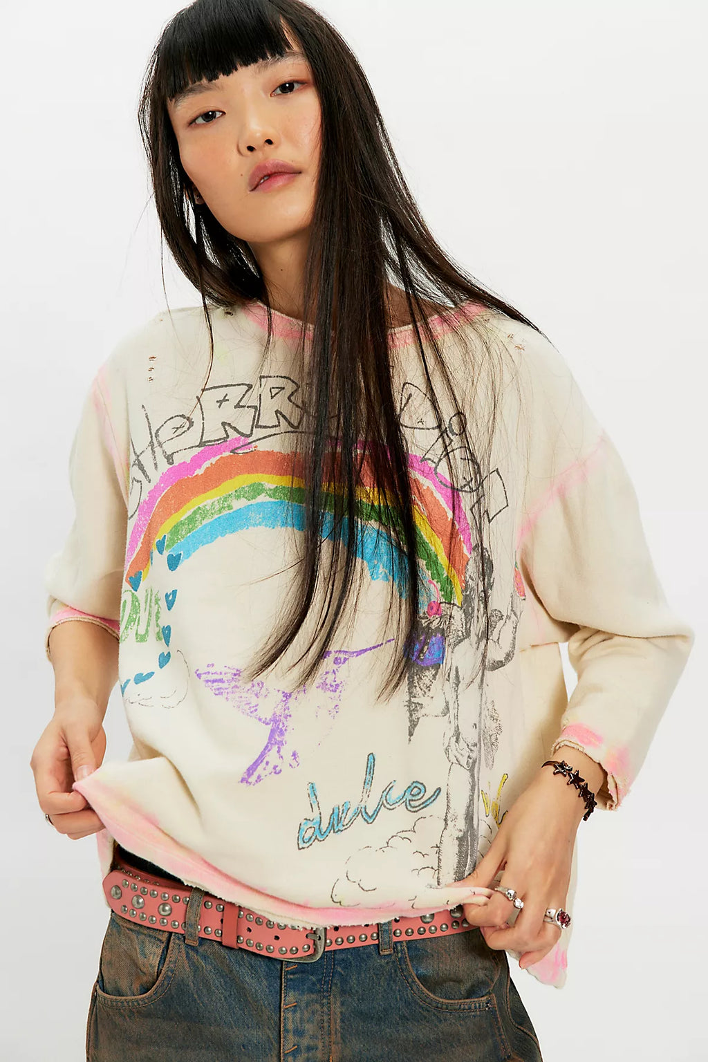 Magnolia Pearl Cherry Riot Hermosa Sweatshirt