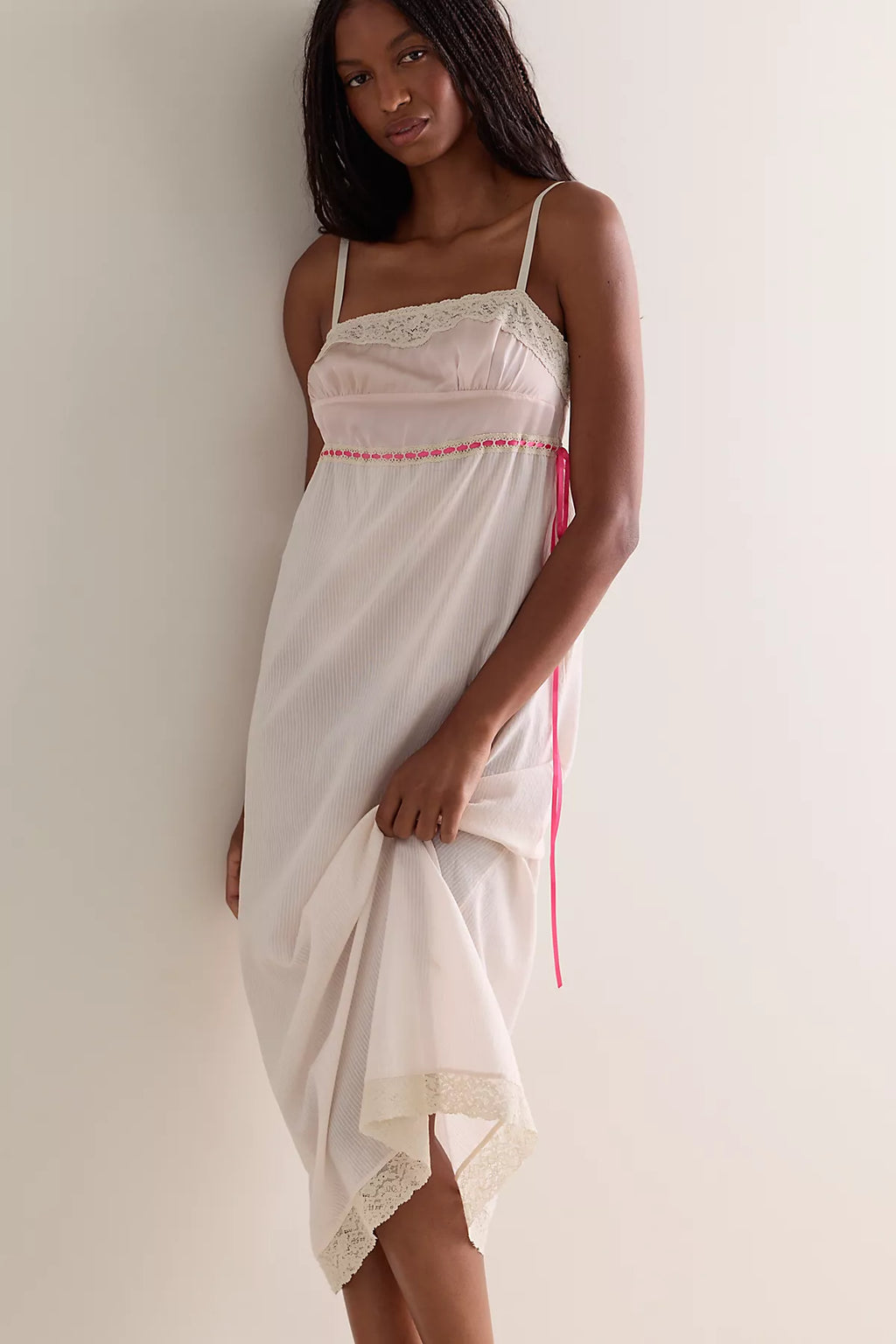 Morning Light Midi Slip Dress