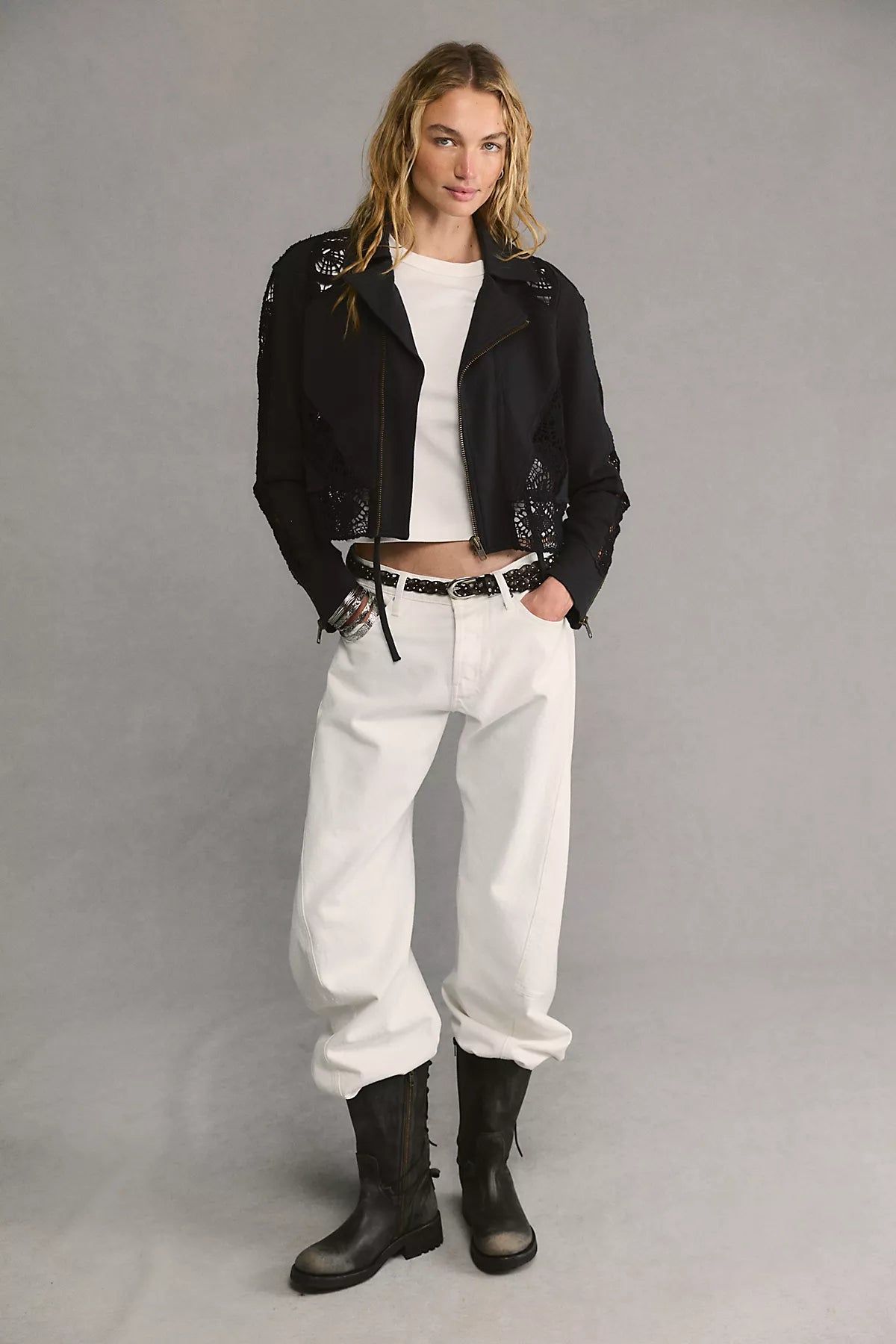 Ivy Bloom Moto Cardi