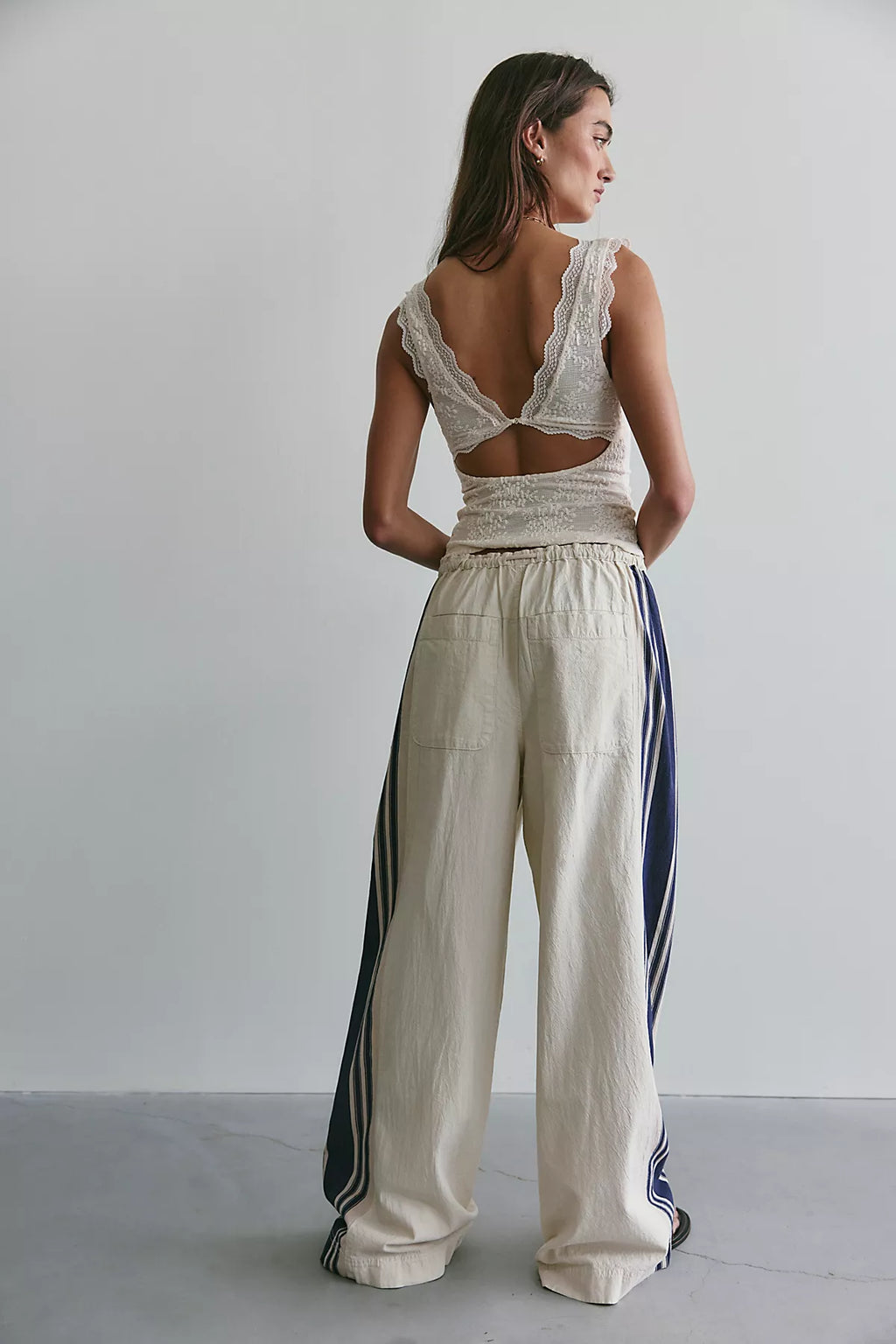 Hudson Canyon Side Printed Pull-On Pants