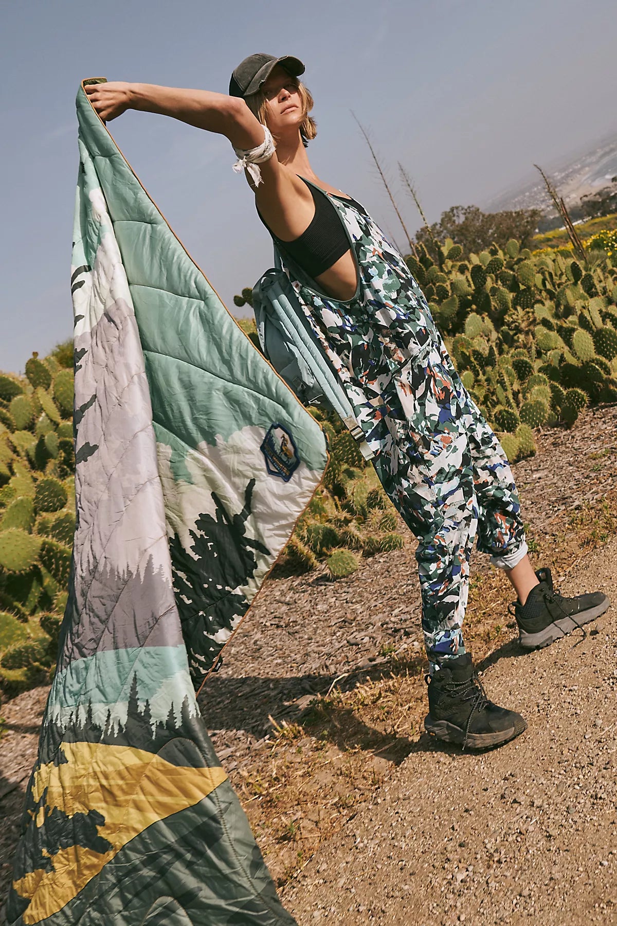 Hot Shot Printed Onesie