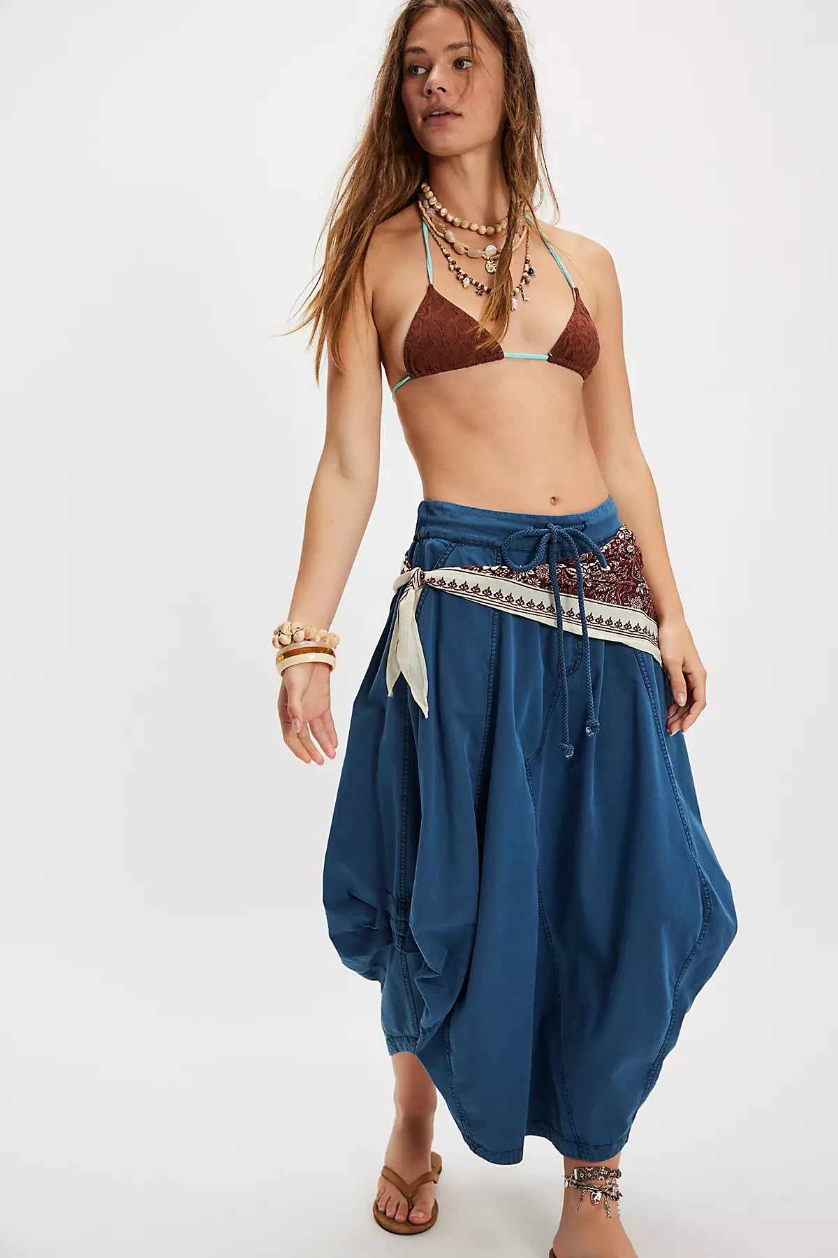 Willow Poplin Maxi Skirt