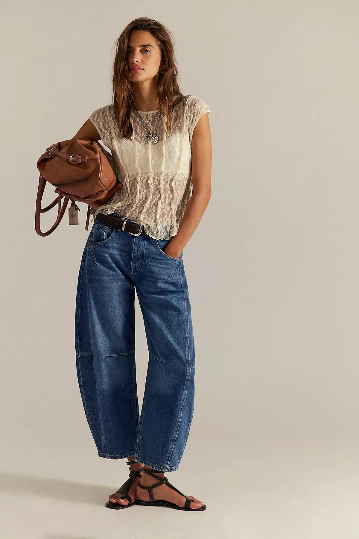 We The Free CRVY Venus Barrel Jeans