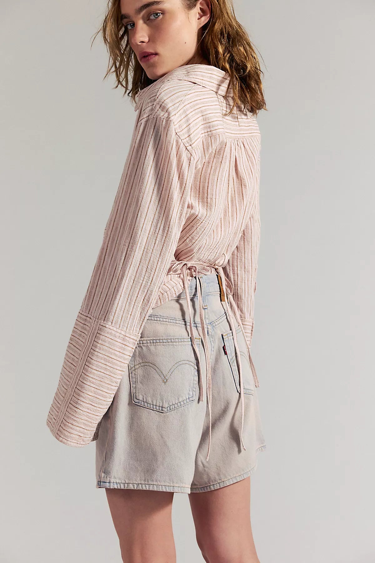 Levi's High-Rise Baggy Shorts